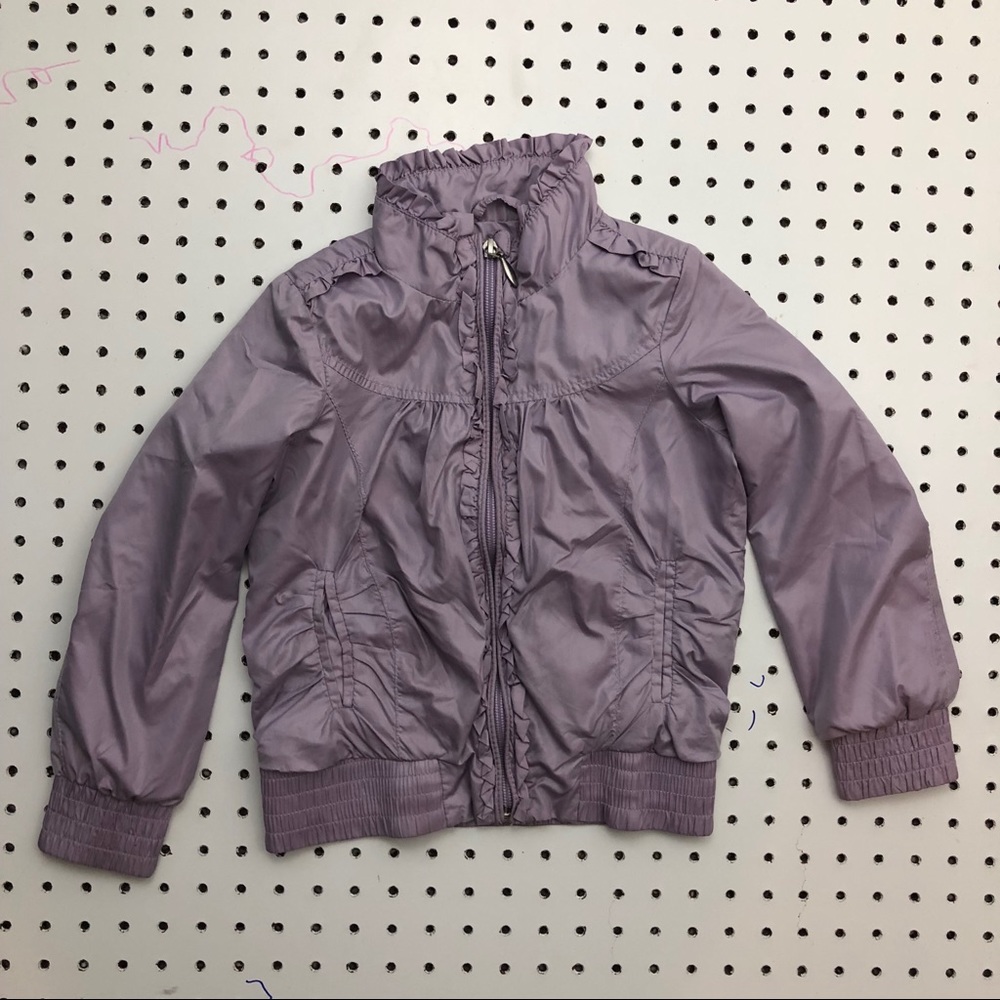 United colors of Benetton girls purple jacket XS